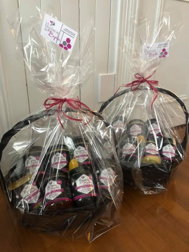 Paniers cadeaux de la Miellerie de Sophie